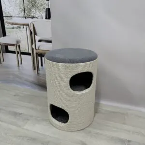 Пуф, тумба, кігтеточка, будинок для кота, з сизаль, 60*45*45см